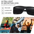 thumbnail image 4 of Gafas de sol VentiVenti 2020 para hombre Polarizadas UV400 Negro Brillante, 4 of 6