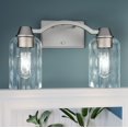 thumbnail image 2 of Acacia 2-Light Brushed Nickel Vanity Light, 2 of 4
