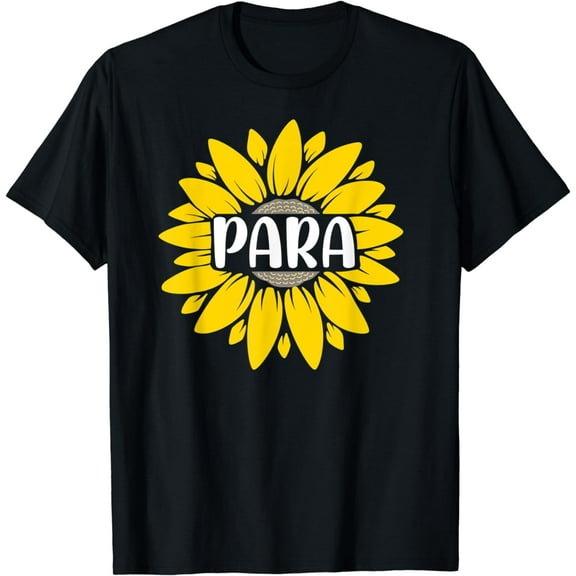Paraprofessional Para Sunflower T-Shirt