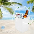 thumbnail image 2 of GOOHOCHY Ice Holder For Party Storage Bucket White Plastic 1Pcs 11.4x11in, 2 of 8