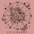 thumbnail image 2 of Junior's Lost Gods Astrology Decorative Wheel Sweatshirt Desert Pink X Large, 2 of 3