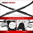 thumbnail image 3 of Nilight Window Regulator and Motor Rear Passenger Side Compatible with Cadillac Escalade/Chevy Avalanche/Silverado/GMC Sierra Yukon 1500 2500 3500 2000 2001 2002 2003 2004 2005 2006 2007, 3 of 7