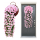 thumbnail image 3 of "2pcs Flores Artificial Wisteria Decoración Boda Hogar Fiesta Malubero, Rosa ", 3 of 5