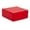 Red, variant on Red Shipping Boxes 7.5x7.5x3.25 Inch, Pack of 10 - Small Matte Corrugated Mailer Boxes, Decorative Packaging, Reversible Gift Boxes