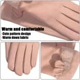 thumbnail image 3 of Guantes de invierno para mujer Guantes de mensajes de texto con pantalla táctil para clima frío - Guantes cálidos y térmicos a prueba de viento, 3 of 5