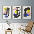 thumbnail image 5 of Shifting I - Framed Premium Gallery Wrapped Canvas L Frame 3 Piece Set - Ready to Hang, 5 of 9