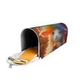 thumbnail image 5 of Gukieu Rainbow Lamb Breakfast Print Magnetic Mailbox Cover, Sun-proof and Waterproof Home Yard Mailbox Cover-21x18 in, 5 of 8