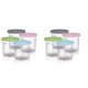 thumbnail image 1 of Vaso para helado de 8 pintas, recipientes para helado con tapas para máquina para hacer helados de la serie Creami Pints NC301 NC300 NC299AMZ, 1 of 5