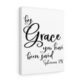 thumbnail image 4 of Scripture Walls Ephesian 2:8 The Grace Bible Verse Canvas Christian Wall Art Ready to Hang Unframed, 4 of 12