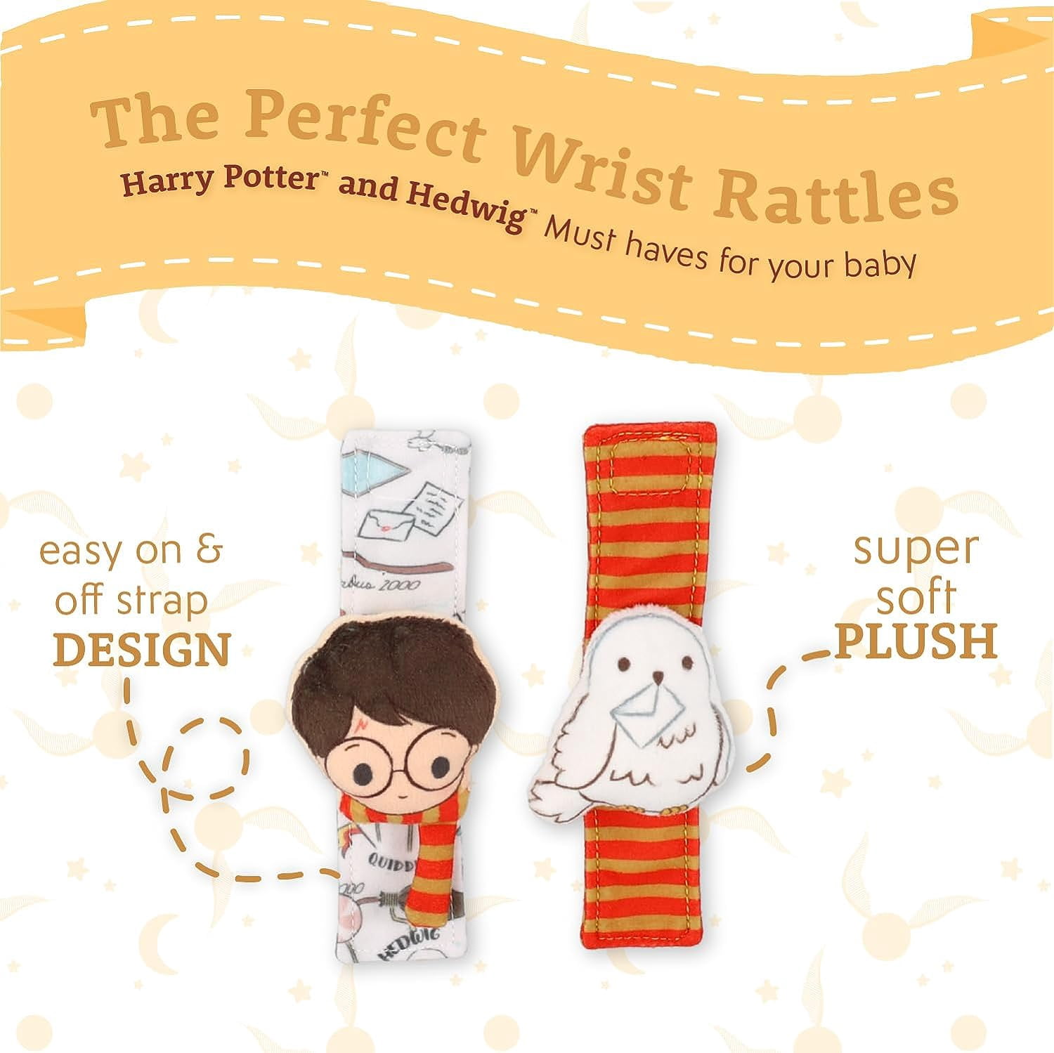 Harry Potter™ /Hedwig™ Wrist Rattles