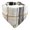 White, variant on British Style Cat Collar Set with Gentleman Bow Tie and Triangle Scarf, Fashionable and Adjustable, White XS
