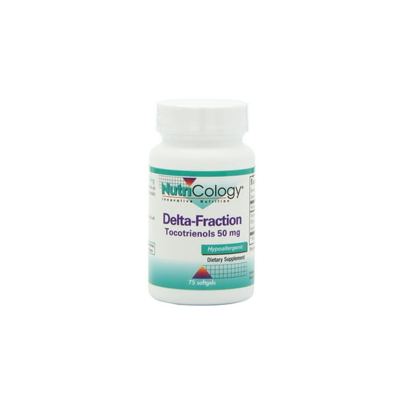 Nutricology Delta-Fraction Tocotrienols, 50mg Softgels, 75-Count