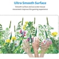 thumbnail image 5 of Spring Flower Breath Large Mouse Pad for Desk XL Gaming Mouse Pad 31.5x11.8in Extended Desk Mat Non-Slip Base Desk Pad with Stitched Edge Computer Keyboard Mouse Mat Gaming Mousepad for Home Office, 5 of 6