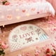thumbnail image 4 of Felpudo antideslizante para cocina con el Día de San Valentín | Alfombra absorbente de poliéster para entrada y baño | Felpudo blanco de 40 x 60 cm con reverso antideslizante, 4 of 6