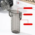 thumbnail image 4 of 2 Pcs Étui à Briquet Extérieur, Conteneur de Rangement Étanche en Plastique pour Camping Randonnée en Plein Air, 4 of 8