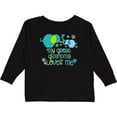 thumbnail image 3 of Inktastic My Great Grandma Loves Me- cute elephants Boys or Girls Long Sleeve Toddler T-Shirt, 3 of 5