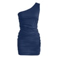 thumbnail image 5 of Vestido falda hip de color liso para mujer - Corte ajustado sin mangas, sexy para ocasiones informales de verano - Tallas S-XL, 5 of 5