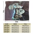 thumbnail image 3 of The Munsters Throw Blanket, All Season Decorative Soft Cozy Fleece Blankets, Room Decor For Bed Chair Car Sofa Couch Bedroom, 3 of 9