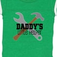 thumbnail image 4 of Inktastic Daddy's Little Helper Tool Set Boys Baby Bodysuit, 4 of 5