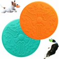 thumbnail image 2 of Frisbee Dog Toys, Frisbee for Dogs, For Large Dogs Outdoor Activities, Dog Training(Orange), 2 of 5