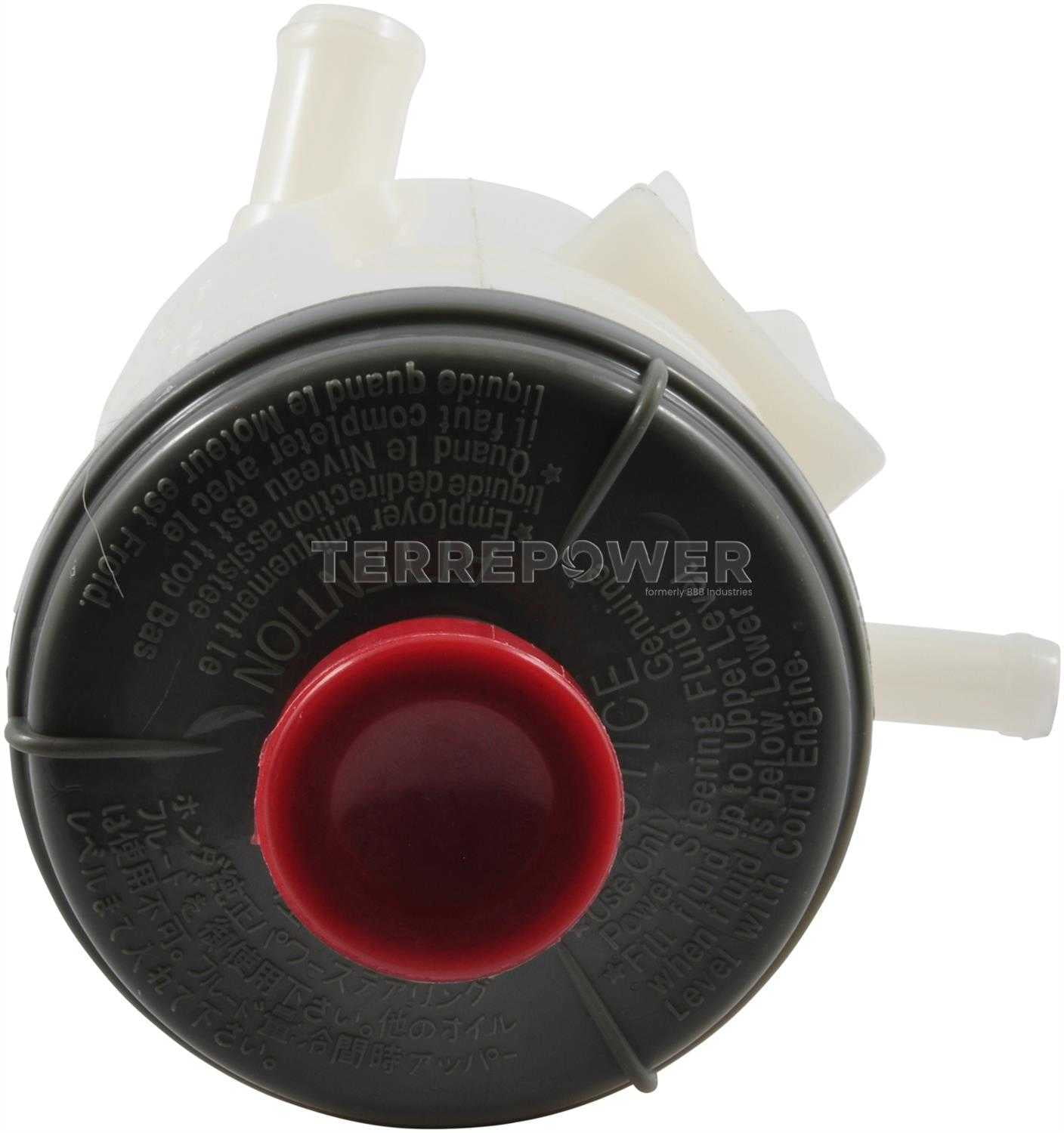 TERREPOWER formerly BBB Industries 993-0013 Power Steering Remote Reservoir