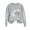 Gray, variant on Womens Sweatshirts Rugby Printed Long Sleeved Loose Casual Sweatshirt Green M,Sweatshirts Jacket for Women