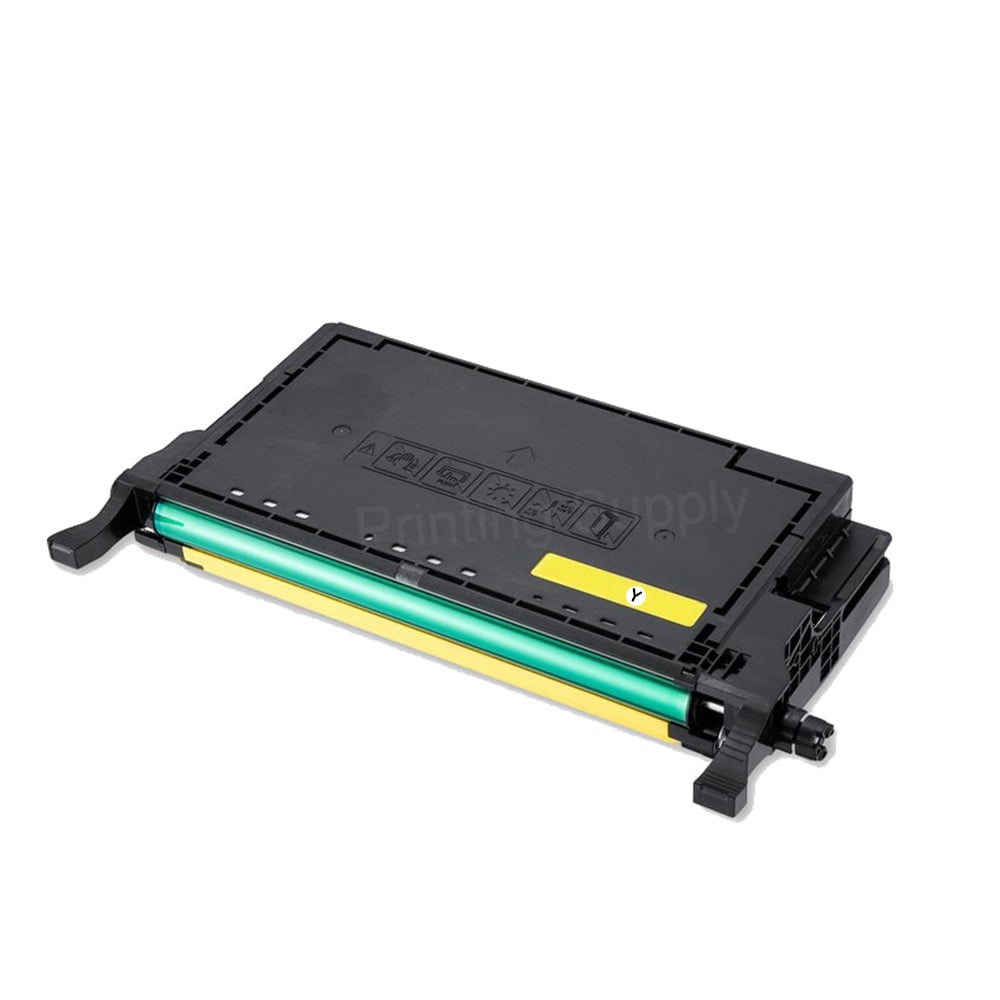 New High Yield Yellow Toner Cartridge for Samsung CLT508L(CLT-Y508L) Compatible with Samsung CLP-620 670, CLX-6220 6250 series printers