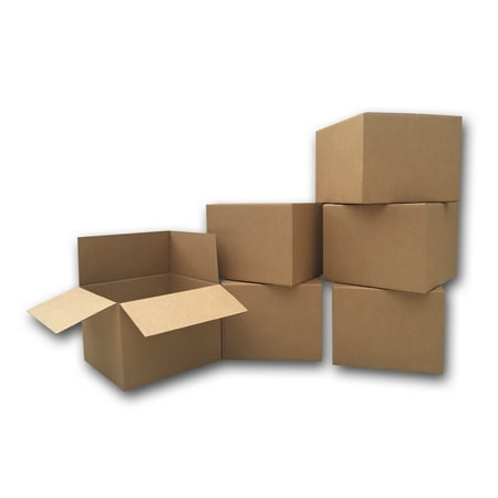 Uboxes Large Moving Boxes 20x20x15in 6 Pack Cardboard Boxes