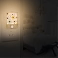 thumbnail image 2 of Yayeee LED Night Lights with Motion Detectors Auto Dusk to Dawn Light Sensors, 2 Pack, White Flower, 2 of 7