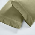thumbnail image 5 of Superior Solid Flannel Cotton Pillowcases, Set of 2, King, Sage, 5 of 6