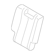 Genuine OE Mitsubishi Seat Back Cover - 6902C786XA