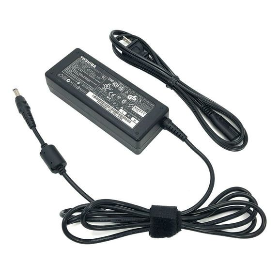 Open Box Toshiba ADP-75SB 19V 75W Power Adapter w/ Power Cord Genuine Black