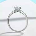 thumbnail image 3 of 1ct Jewelry 925 Silver CZ New Simple Claw Band Bride's Wedding Party Ring Sz 4-9, 3 of 5