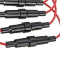 thumbnail image 6 of jiaping 5x Fuse Holder 7 Inches Long 250V Easy to Use Universal 5x20mm 18 Gauge AWG Wire, 6 of 7