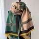 thumbnail image 2 of Bufanda de cachemira de diseño de lujo para mujer, chal cálido de invierno, pashmina, bufanda con borlas, manta gruesa, poncho, pañuelo, 2 of 5