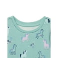 thumbnail image 2 of Garanimals Baby Girls Print Babydoll Dress with Long Sleeves, Sizes 0M-24M, 2 of 3