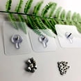 thumbnail image 3 of Miangastore 20Pcs Furniture Clear Hanger Pads with Screws Non-Trace Hooks Kitchen Stickers, 3 of 8