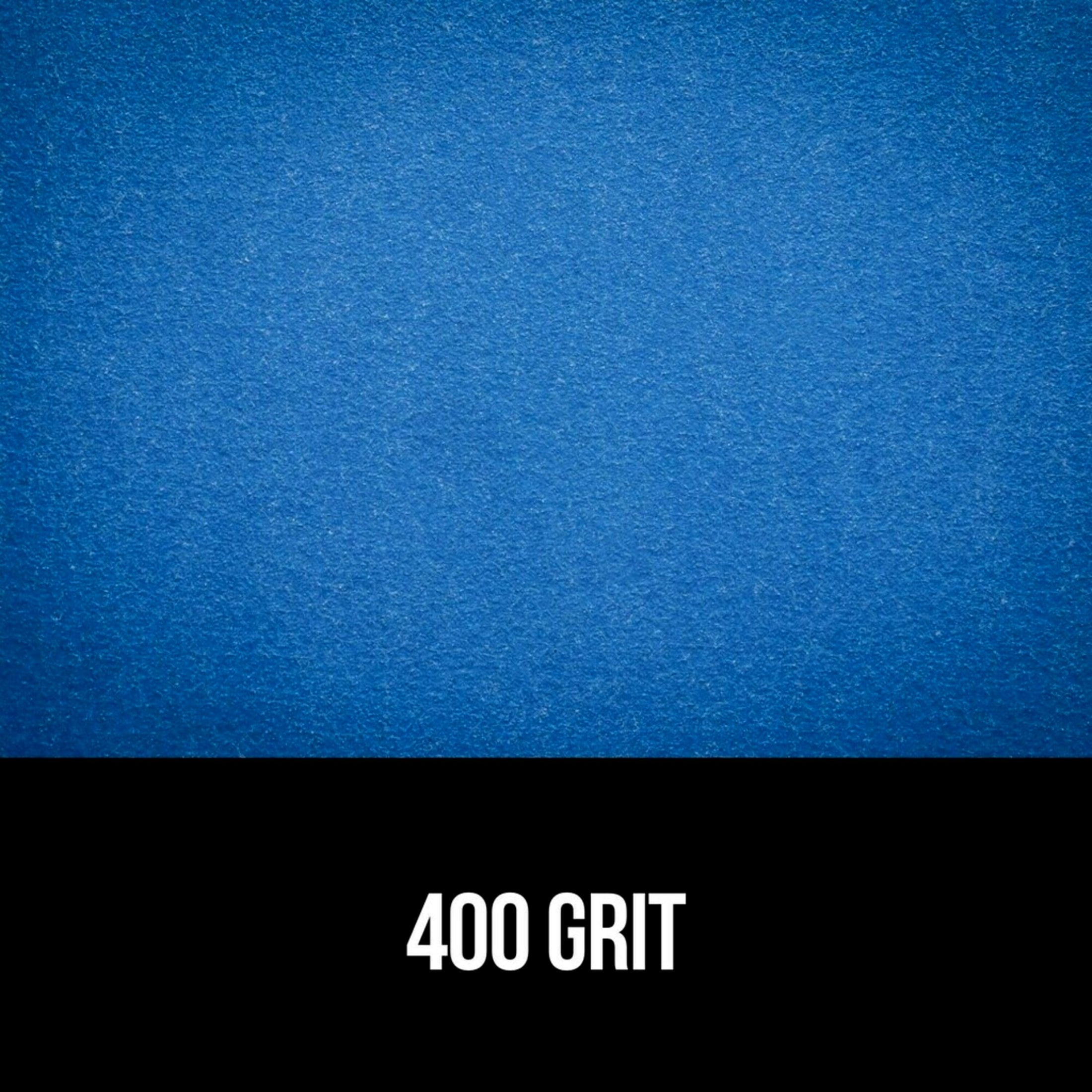 (2 pack) 3M Blue Technology Sandpaper , 3 2/3 in x 9 in, 400 Grit, 8-Pack