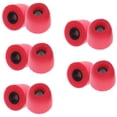thumbnail image 4 of 10 Pieces Earphone Tips, Premium Replacement Earbud Tips Blocking Out Ambient Noise Earbuds Inner 4.9mm Medium Red, 4 of 6