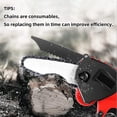 thumbnail image 5 of 2 Packs Mini Chainsaw Chain, 4 Inch Compatible Chains Thsinde-subaoe_High-quality, 5 of 5