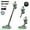 Dark Green, variant on 68Kpa Cordless Stick Vacuum Cleaner, Lightweight 8-in-1 Handheld for Hardwood & Carpet, Pet Hair, 45 Mins Runtime, Lithium Battery