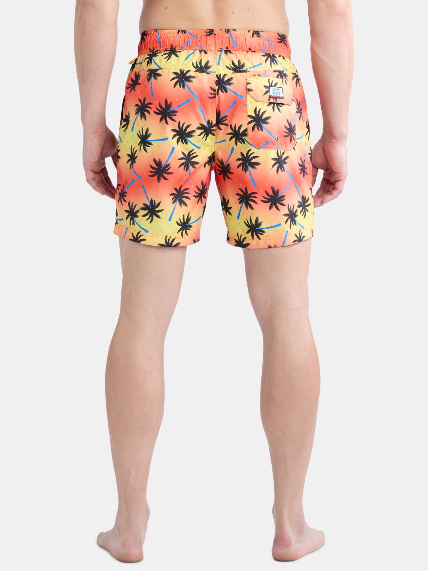 Party Sharks Men's Swim Trunks, 6.5" Inseam (Available in S-XL)