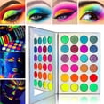 thumbnail image 3 of Paleta de sombras de ojos HUOGUO Matte Sequins Glow Pigment 24 colores, 3 of 3