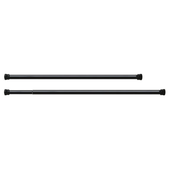 Barra para cortina de ducha, ajustable, extensible, de 50 a 80 cm, resistente al agua y al óxido, fácil de instalar, sin necesidad de taladrar, para ducha, ventana y separador de ambientes.