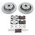 thumbnail image 3 of PowerStop Rear Z26 Street Warrior Carbon-Fiber Ceramic Brake Pad and Drilled and Slotted Rotor Kit Fits: INFINITI NISSAN Select Models K4732-26, 3 of 9