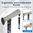 thumbnail image 6 of SupreGear Folding Cane for Seniors, Adjustable Lightweight Walking Stick with Soft Grip, Black Large Floral, 6 of 8