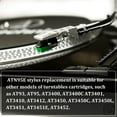 thumbnail image 3 of For Audio-Technica ATN95E AT93 AT3400 AT3450 Cartridge Replacement Needle Green, 3 of 8