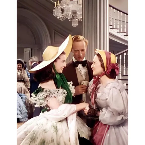 5D Diamond Painting Kits for Adults Diamond Art Gone with the Wind Theme Diamond Painting Full Drill Diamond Crystal Rhinestone Embroidery Crafts Kits for Home Wall Decor Gifts