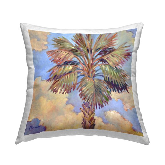 Stupell Industries Santa Rosa Palm Decorative Printed Throw Pillow Design by Paul Brent.