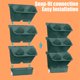 thumbnail image 5 of Wall Mounted Flower Pot Indoor Balcony Vegetable Planting Greening Water Absorbing Flower Pot Succulents Strawberry Vegetable Pot, 5 of 6
